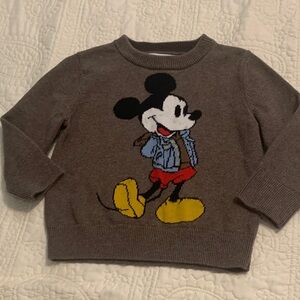 Gap/Disney Baby Gap Mickey Mouse Cotton Sweater Size 18-24 months